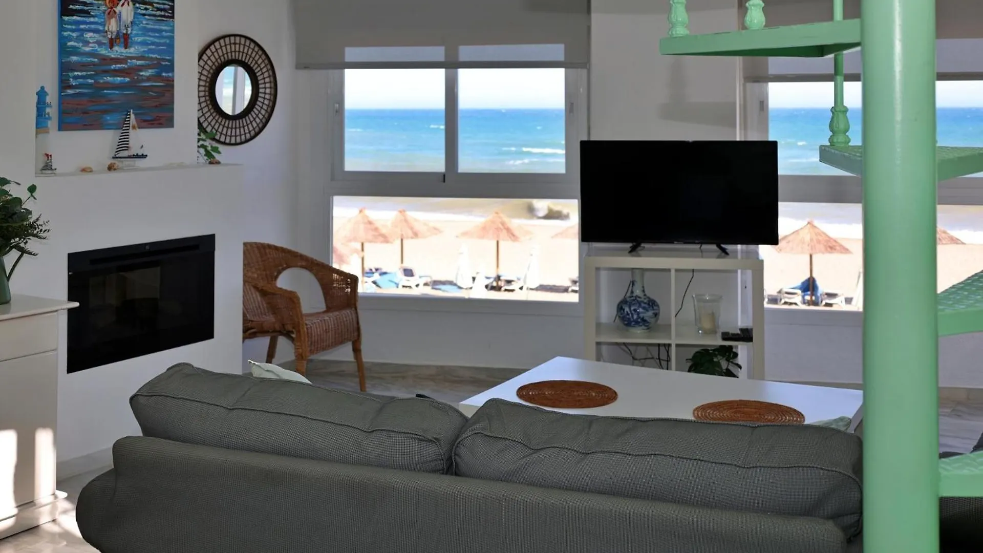 Sea Front Apartment In La Cala De Mijas