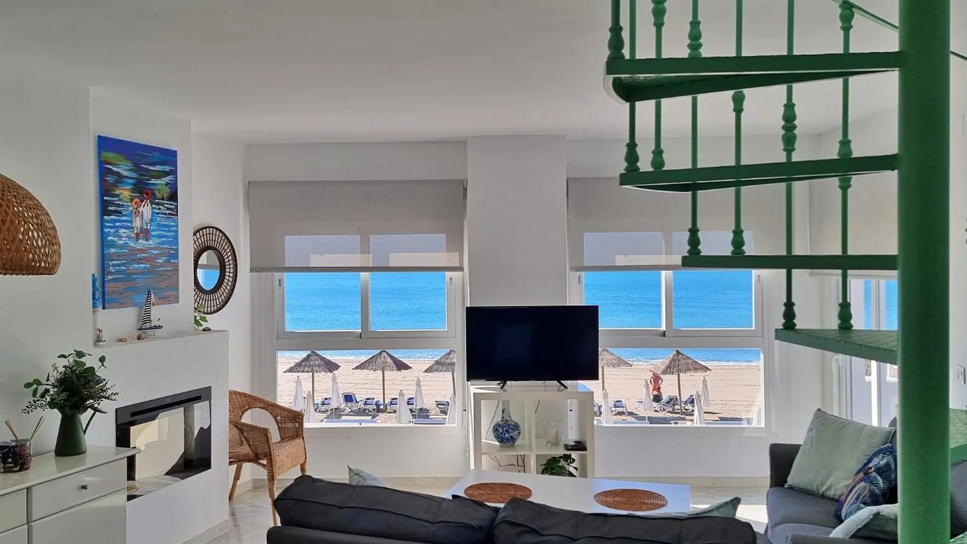 Sea Front Apartment In La Cala De Mijas Spain